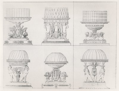 Designs by Antoine Careme by Marie Antoine Careme